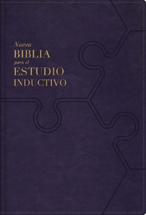 Nbla, Nueva Biblia Para El Estudio Inductivo, Leathersoft, Interior a DOS Colores, Morado, Comfort Print by Nbla-Nueva Biblia de Las Américas, Vida, Precept