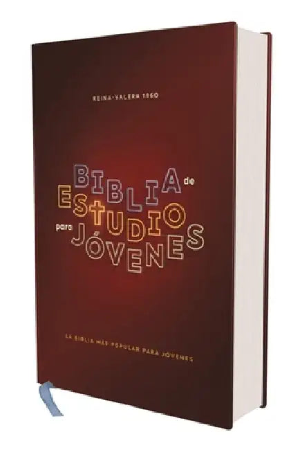 Reina-Valera 1960, Biblia de Estudio Para Jóvenes, Tapa Dura, Roja, Comfort Print, Palabras de Jesús En Rojo by Lawrence O. Richards
