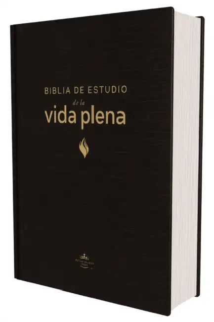Rvr60, Biblia de Estudio de la Vida Plena, Edición Clásica, Tapa Dura, Palabras de Jesús En Rojo, Comfort Print by Rvr 1960- Reina Valera 1960, Vida