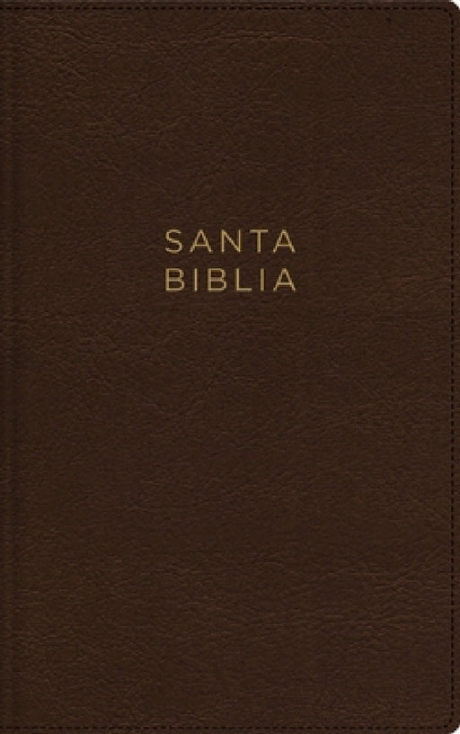 Nbla, Santa Biblia, Ultrafina, Letra Grande, Leathersoft, Café, Palabras de Jesús En Rojo by Nbla-Nueva Biblia de Las Américas, Vida
