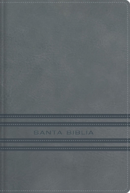 Nbla, Santa Biblia, Edición Versificada, Tamaño Bolsillo, Leathersoft, Gris, Palabras de Jesús En Rojo, Comfort Print by Vida, Nbla-Nueva Biblia de Las Américas