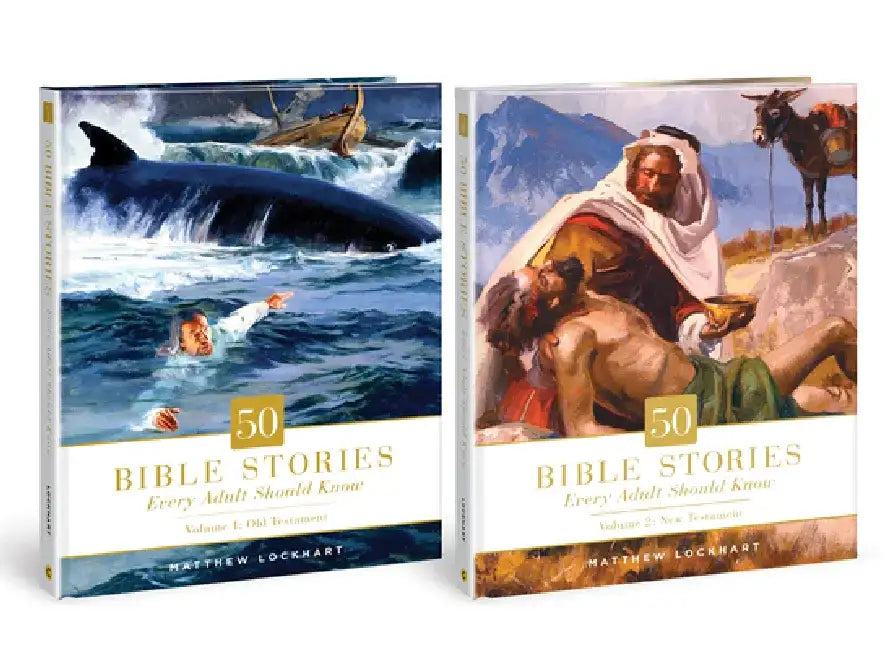50 Bible Stories Every Adult Should Know: Two-Volume Set by Matthew Lockhart