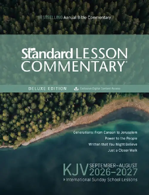 KJV Standard Lesson Commentary(r) Deluxe Edition 2026-2027 Large Print Reproducible Activity Pages Digital Greek/Hebrew Lexicons Digital Bible Diction by Standard Publishing