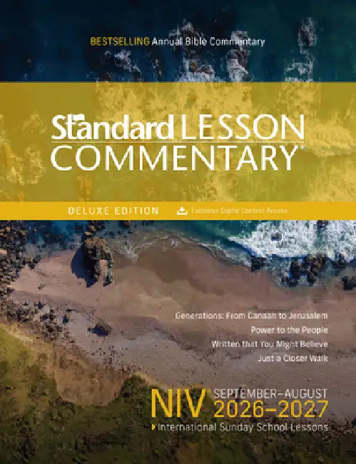 Niv(r) Standard Lesson Commentary(r) Deluxe Edition 2026-2027 Large Print Reproducible Activity Pages Digital Greek/Hebrew Lexicons Digital Bible Dict by Standard Publishing