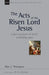 The Acts of the Risen Lord Jesus: A Biblical Theology of Incarnation by Alan J. Thompson