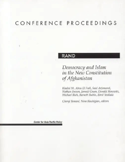 Democracy and Islam in the New Constitution of Afghanistan by Khaled Abou El Fadl