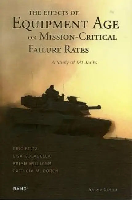 The Effects of Equipment Age on Mission Critical Failure Rates: A Study of M1 Tanks by Eric Peltz