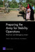 Preparing the Army for Stability Operations by Thomas S. Szayna, Derek Eaton, Amy Richardson