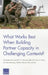 What Works Best When Building Partner Capacity in Challenging Contexts? by Christopher Paul, Jennifer D. P. Moroney, Beth Grill