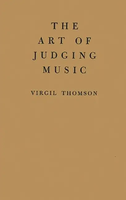 Art of Judging Music by Thomson