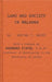 Land and Society in Malabar. by Adrian C. Mayer