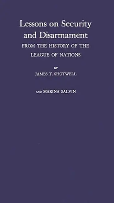 Less Security by James Thomson Shotwell