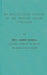 An Agricultural History of the Genesee Valley, 1790-1860. by Neil Adams McNall