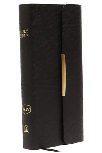 Classic Companion Bible-NKJV-Snap Flap by Thomas Nelson