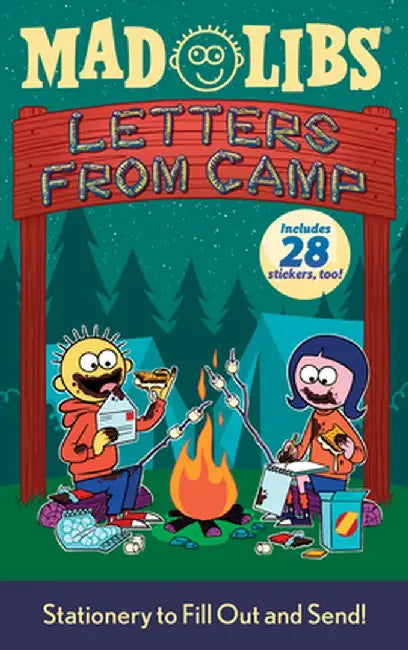 Letters from Camp Mad Libs [With Stickers] by Roger Price
