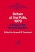 Britain at the Polls 1979 by Howard Rae Penniman