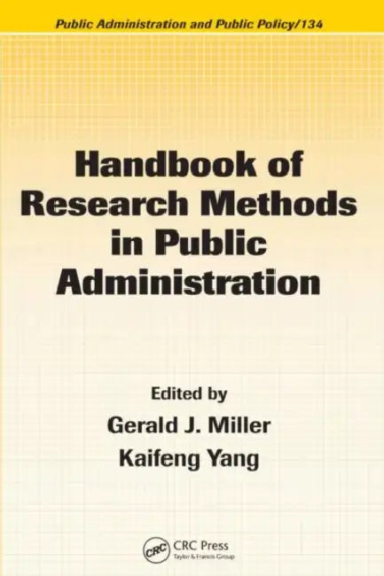 Handbook of Research Methods in Public Administration by Sondra Brandler