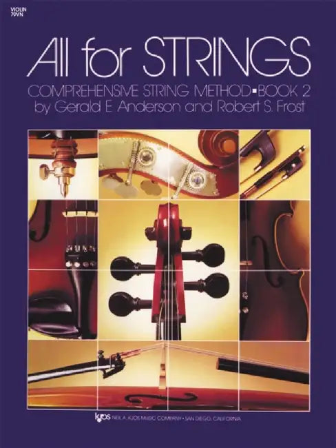 All for Strings Book 2 Violin by Robert Frost