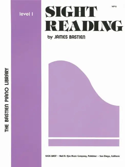 Sight Reading Level 1 by James Bastien