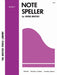 Note Speller Level 1 by James Bastien