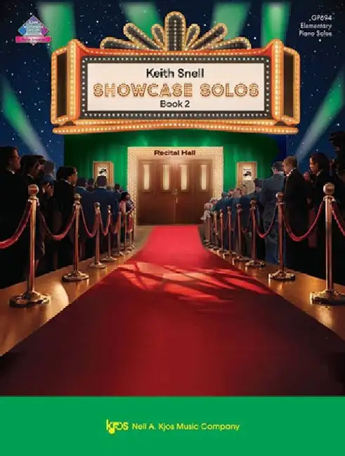 Showcase Solos Book Two by Keith Snell