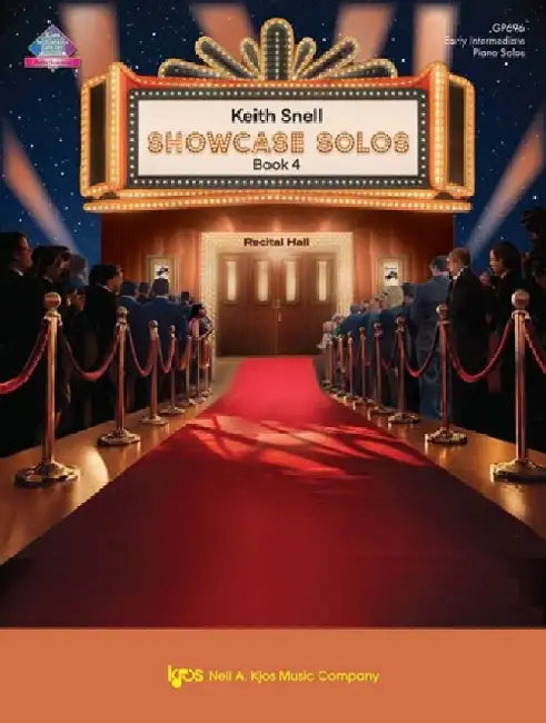 Showcase Solos Book Four by Keith Snell