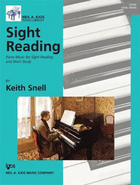 Sight Reading: Piano Music for Sight Reading and Short Study, Level 7 by Keith Snell
