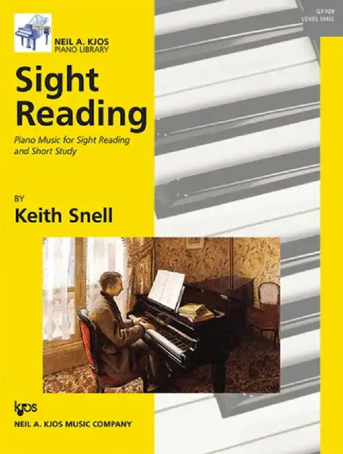 Sight Reading: Piano Music for Sight Reading and Short Study, Level 9 by Keith Snell