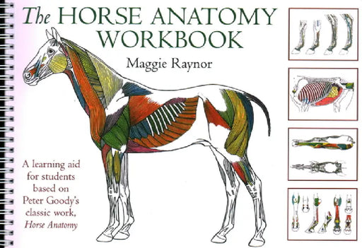 The Horse Anatomy Workbook: A Learning Aid for Students Based on Peter Goody's Classic Work, Horse Anatomy by Maggie Raynor