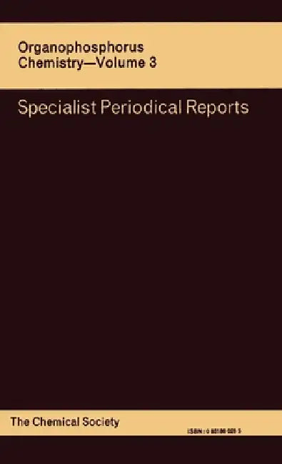Organophosphorus Chemistry: Volume 3 by S. Trippett