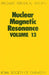 Nuclear Magnetic Resonance: Volume 13 by G. A. Webb