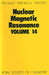 Nuclear Magnetic Resonance: Volume 14 by G. A. Webb