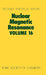 Nuclear Magnetic Resonance: Volume 16 by G. A. Webb