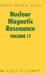 Nuclear Magnetic Resonance: Volume 17 by G. A. Webb