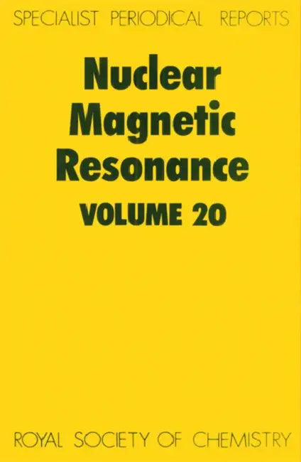 Nuclear Magnetic Resonance: Volume 20 by G. A. Webb
