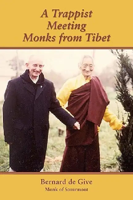 A Trappist Meeting Monks from Tibet by Bernard De Give
