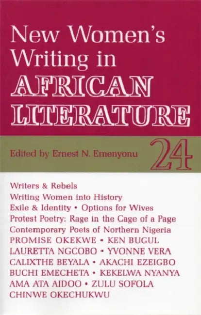 ALT 24 New Women's Writing in African Literature by Aysegul Bugra
