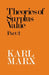 Theory of Surplus Value by Karl Marx