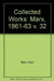 Collected Works by Karl Marx