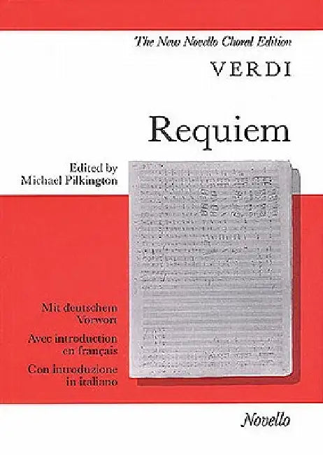 Requiem: Vocal Score by Giuseppe Verdi, Michael Pilkington