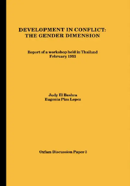 Development in Conflict by Judy El Bushra