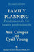 Family Planning: Fundamentals for Health Professionals by Ann Cowper