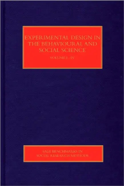 Experimental Design In The Behavioral And Social Sciences by Sandra Schneider