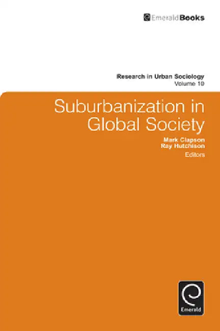 Research in Urban Sociology by Mark Clapson, Ray Hutchison