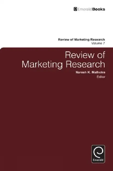 Review of Marketing Research by Naresh K. Malhotra