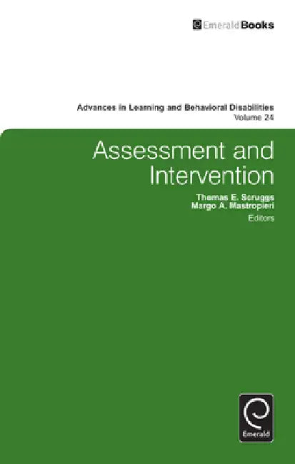 Assessment and Intervention by Thomas E. Scruggs, Margo A. Mastropieri