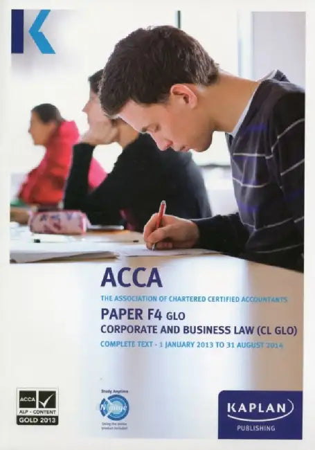 F4 Corporate And Business Law Cl (Glo) - Complete Text by Kaplan Publishing