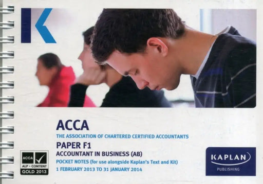 F1 Accountant In Business Ab - Pocket Notes by Kaplan Publishing