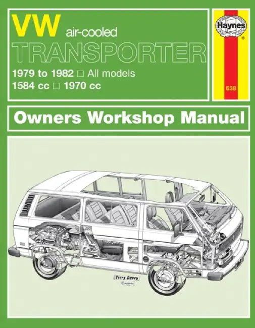VW Transporter (air-cooled) Petrol (79 - 82) Haynes Repair Manual by Haynes Publishing