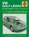 VW Golf & Bora Petrol & Diesel (April 98 - 00) Haynes Repair Manual by Haynes Publishing